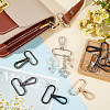 10Pcs 5 Colors Zinc Alloy Swivel Clasps FIND-HY0003-09-5