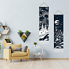 Moon & Sun Pattern Polyester Decorative Wall Tapestrys AJEW-WH0399-020-2