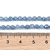 Natural Devil Blue Aquamarine Beads Strands GG-CBAF158-D01-09-4