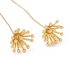 Brass Flower Head Pins FIND-B009-07G-3