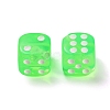 Spray Printed Transparent Acrylic Beads AC-CBA40CF-01C-1