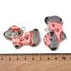 Handmade Porcelain Pendants PR-CBA775D-02B-3