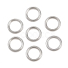 304 Stainless Steel Closed Jump Rings STAS-G393-06P-13-1