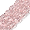 Transparent Glass Beads Strands EGLA-N013-T4mm-D18-1