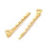 Golden Iron Hair Bobby Pin Findings X-PHAR-Q017-G1-2