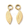 Ion Plating(IP) 304 Stainless Steel Pendants STAS-H165-13G-2