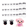 26Pcs 8 Styles Acrylic Doll Eyelashes FIND-PH0026-66-6