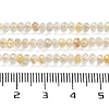 Natural Rutilated Quartz Beads Strands G-J400-C11-02-5