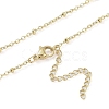 304 Stainless Steel Pendant Necklaces NJEW-H029-02G-R-3