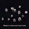 Brass Jewelry Box Drawer Handles KK-PH0034-12-3