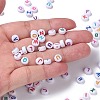 Opaque White Acrylic Beads MACR-N012-01-6