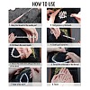 Steel Beading Needles with Hook for Bead Spinner TOOL-C009-01A-03-2