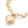 Ion Plating(IP) 304 Stainless Steel Pendant Bracelets BJEW-P237-05G-2