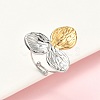 304 Stainless Steel Cuff Rings LS-RJEW-D338-03A-GP-4
