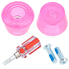 Roller Skate Toe Stops AJEW-GF0004-34B-1