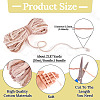 Gradient Color Cotton Cord OCOR-TAC0021-11E-4