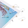 10 Pairs Plastic Clip-on Earring Findings STAS-UN0024-79-5