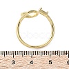 Brass Micro Pave Clear Cubic Zirconia Cuff Rings RJEW-F103-05-G-4