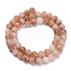 Natural Pink Morganite Beads Strands G-H335-B01-8mm-3