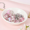 Alloy Rhinestone/Resin European Beads MPDL-SC0001-11A-7