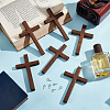 6Pcs Wooden Cross Wall Decoration AJEW-GO0002-23C-4