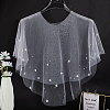 Polyester Lady Tulle Collars AJEW-WH20072-25B-7