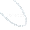Natural Selenite Beads Strands G-AR0001-79-1