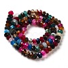 Natural Banded Agate/Striped Agate Beads Strands G-E605-A02-01I-3