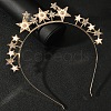 Iron with Rhinestone Hair Bands PW-WG83403-01-1