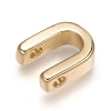Brass Charms ZIRC-I037-01U-G-2