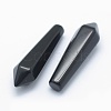 Natural Obsidian Pointed Beads G-E490-C17-2