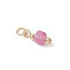 Natural Multicolor Tourmaline Pendants X-PALLOY-JF05146-4