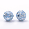 Plating Acrylic Beads X-PACR-Q115-18-2