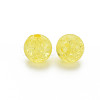 Transparent Crackle Acrylic Beads LS-MACR-S373-66C-N16-6