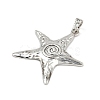 Tibetan Style Alloy Big Pendants PALLOY-V008-03A-AS-2