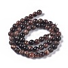 Natural Tiger Eye Beads Strands G-K301-6mm-01-2