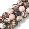 Natural Argentina Rhodonite Beads Strands G-G271-B02-10mm-2
