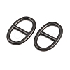 304 Stainless Steel Oval Links Connector Charms STAS-F366-02B-EB-2
