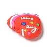 Opaque Resin Pendants LS-RESI-D065-F01-6