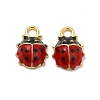 Alloy Enamel Charms ENAM-J650-04G-3