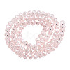 Electroplate Glass Beads Strands EGLA-A034-T8mm-A03-3