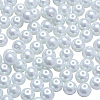 Eco-Friendly Dyed Glass Pearl Round Beads HY-BC0001-8mm-RB001-2