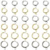 16Pcs 201 Stainless Steel Huggie Hoop Earring Findings STAS-FS0002-27B-1