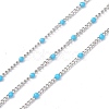 304 Stainless Steel Enamel Curb Chains CHS-P013-01P-03-1
