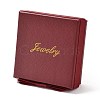 Square & Word Jewelry Cardboard Jewelry Boxes LS-CBOX-C015-01C-01-2
