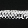 Polyester Embroidery Flower Tassel Lace Ribbon DIY-WH0651-17B-1