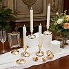 Iron & Aluminium Alloy Candle Holders DJEW-WH0077-09-5