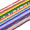 Glass Beads Strands G-K185-16V-1