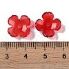 Baking Paint Glass Bead Caps GLAA-S202-04A-3