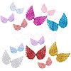 Glittery Angel Wings Patches DIY-PH0026-30-6